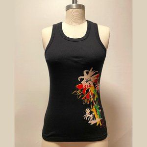 Stussy Girls Caribbean Queen Tank – Black Size M